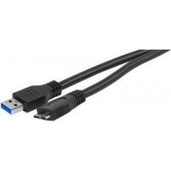 Connect 149840 câble USB 5 m USB 3.2 Gen 1 (3.1 Gen 1) USB A Micro-USB B Noir