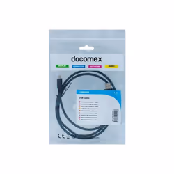 Dacomex 194029 câble USB 1 m USB 2.0 USB A USB C Noir - Vue supplémentaire 2