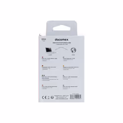 Dacomex DAC-199006 câble de réseau Blanc 0,5 m Cat6 F/UTP (FTP) - Vue supplémentaire 4