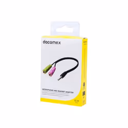 Dacomex 199007, 3,5mm, Mâle, 3,5mm, Femelle, Noir, Vert, Rose