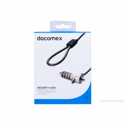 Dacomex 199018, 2 m, Verrouillage à combinaison, Acier, Noir