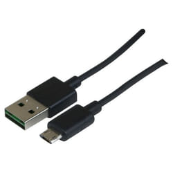 Dacomex 199029 câble USB 2 m USB 2.0 USB A Micro-USB B Noir