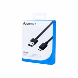 Dacomex 199029 câble USB 2 m USB 2.0 USB A Micro-USB B Noir