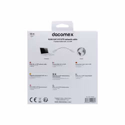 Dacomex 199069 câble de réseau Gris 5 m Cat6 F/UTP (FTP)