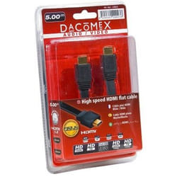 Dacomex HDMI M/M 5.0 m câble HDMI 5 m HDMI Type A (Standard) Noir