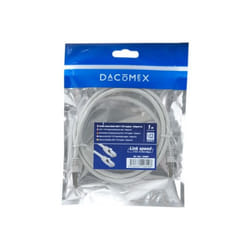 Dacomex F/UTP CAT6a 1 m câble de réseau Gris F/UTP (FTP)