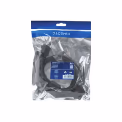 Dacomex SVGA 1.8m, 1,8 m, VGA (D-Sub), VGA (D-Sub), Mâle, Mâle, Noir