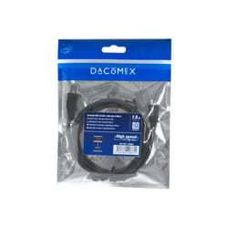 Dacomex mini USB - USB 2.0 1.5m câble USB 1,5 m USB A Mini-USB A Noir