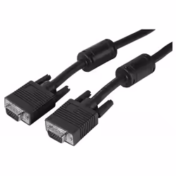 Dacomex SVGA 3m, 3 m, VGA (D-Sub), VGA (D-Sub), Mâle, Mâle, Noir