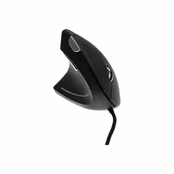 Dacomex V150UG, Gauche, Conception verticale, Optique, USB Type-A, 2400 DPI, Noir