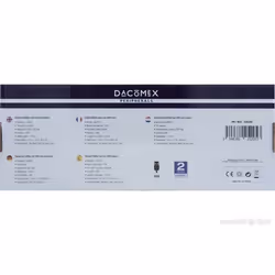 Dacomex K460U clavier USB AZERTY Français Noir