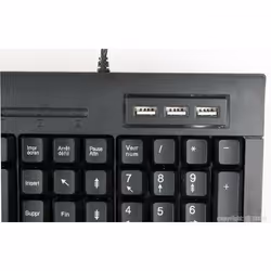 Dacomex K460U clavier USB AZERTY Français Noir - Vue supplémentaire 5