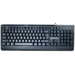 CUC Exertis Connect 225220 clavier USB QWERTY Anglais américain Noir
