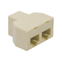 CUC Exertis Connect 252020 répartiteur téléphonique RJ-11 F 2x RJ-11 F Ivoire