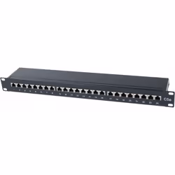 Hypertec 257240-HY, Cat5e, S/UTP (STP), Noir, Montage de rack, 1U, 44,4 mm