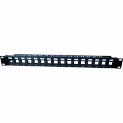 Hypertec 258155-HY, S/UTP (STP), Noir, Montage de rack, 1U, 44,4 mm