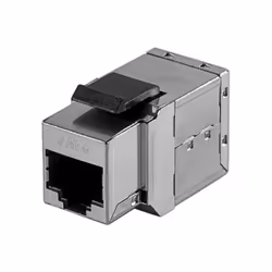 Hypertec 272230-HY, Plat, Gris, RJ-45, RJ-45, Femelle, Cat5e