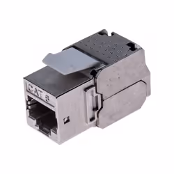 Dexlan 272885, Plat, Métallique, RJ-45, Femelle, 22/26, Cat6