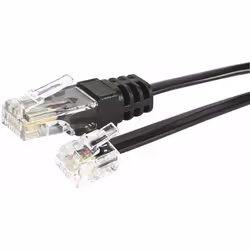 CUC Exertis Connect 284998, 1 m, RJ-11, RJ-45, Noir, Mâle, Mâle