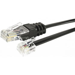 CUC Exertis Connect 284998 câble de téléphone 1 m Noir