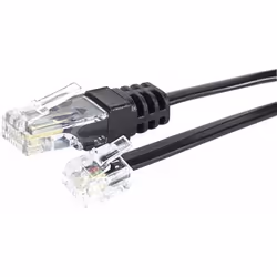 CUC Exertis Connect 284999, 2 m, RJ-11, RJ-45, Noir, Mâle, Mâle