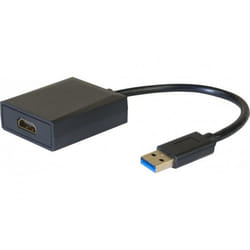 Hypertec 304903-HY adaptateur graphique USB Noir