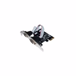 CUC Exertis Connect 306576, PCIe, Série, RS-232, Noir
