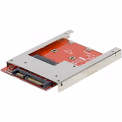 EXC 307603, Boîtier disque dur/SSD, 2.5", mSATA, 6 Gbit/s, Rouge