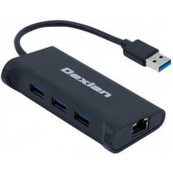 Adaptateur réseau USB 3.0 - TPLINK - Dexlan 310723 - Hub 3 ports USB 3.0 - Connexion Gigabit - 5Gbps