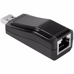 Dexlan 310740, USB 3.0 Type A, RJ-45, Noir