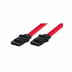 Connect 314013, 0,75 m, SATA I, SATA 7-pin, SATA 7-pin, Femelle, Noir, Rouge