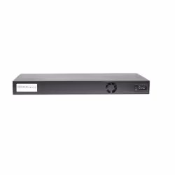 Dexlan 317076 commutateur réseau Non-géré Fast Ethernet (10/100) Connexion Ethernet, supportant l'alimentation via ce port (PoE) 19U Noir