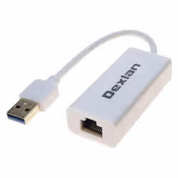 Hypertec 317604-HY, Avec fil, USB, Ethernet, 1000 Mbit/s, Blanc