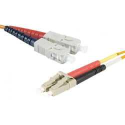 EXC 390760 câble de fibre optique 3 m SC LC OM1 Orange
