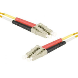 EXC 390820 câble de fibre optique 1 m SC LC OM1 Orange