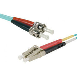 Connect 391715 câble de fibre optique 10 m LC ST Couleur aqua