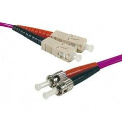 Hypertec 391757-HY câble de fibre optique 15 m SC ST OM3 Violet