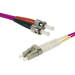 Connect 391760 câble de fibre optique 1 m LC ST OM3 Violet