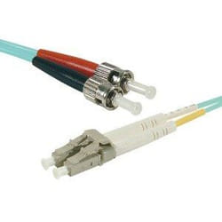 Connect 391818 câble de fibre optique 20 m 2x LC 2x ST OM3 Bleu