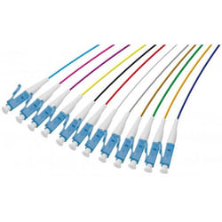 Hypertec 391860-HY câble de fibre optique 2 m LC Pigtail OM3 Multicolore