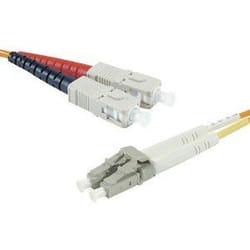 Dexlan LC/SC 62.50/125 M/M 1m câble de fibre optique OM1 Noir, Gris, Rouge, Blanc, Jaune