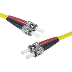 Connect 392302 câble de fibre optique 3 m ST OS2 Jaune