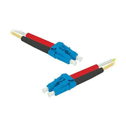 Connect 392352 câble de fibre optique 3 m 2x LC OS2 Jaune