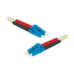 Connect 392355 câble de fibre optique 10 m 2x LC OS2 Jaune