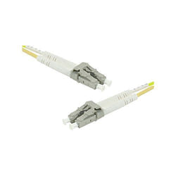 Connect 392357 câble de fibre optique 15 m 2x LC OS2 Jaune