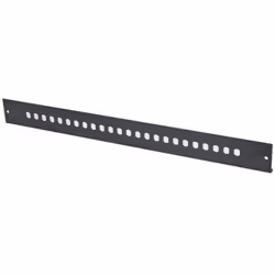 Dexlan 395419, Montage de rack, 1U, Fibre, ST/FC, Noir