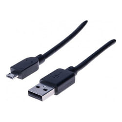 EXC 532454 câble USB 1,8 m USB 2.0 USB A Micro-USB A Noir