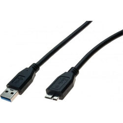 Hypertec 532474-HY câble USB 1,8 m USB 3.2 Gen 1 (3.1 Gen 1) USB A Micro-USB B Noir