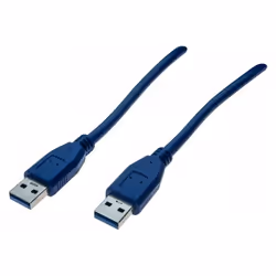 EXC 532477, 2 m, USB A, USB A, USB 3.2 Gen 2 (3.1 Gen 2), Bleu