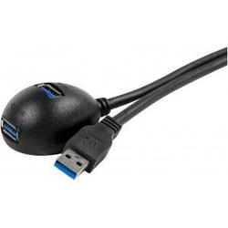 Connect 532800 hub & concentrateur USB 3.2 Gen 1 (3.1 Gen 1) Type-A Noir